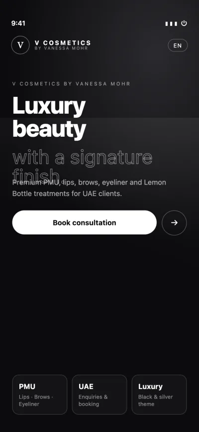 V Cosmetics — الجوال